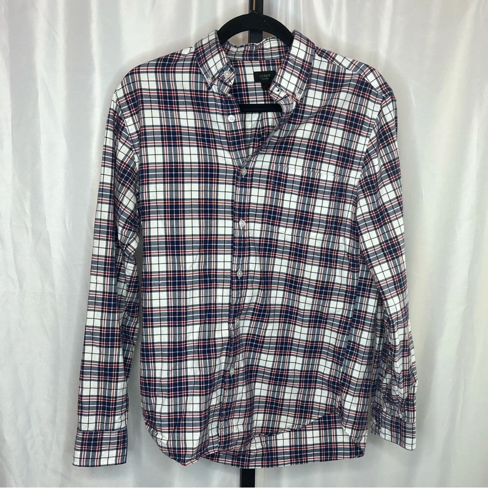 J. Crew Long Sleeve Oxford Button Down Shirt, size Small